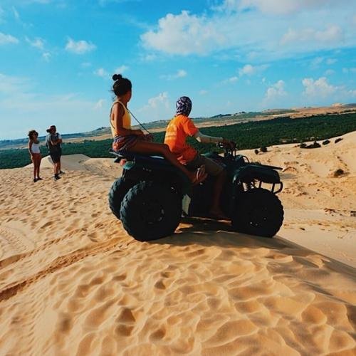 The dunes are spectacular and fun. 