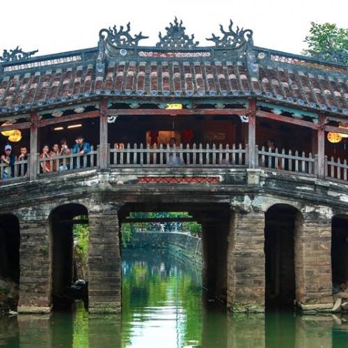 The Japanese Bridge in Hoi An.